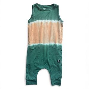 Rags to Raches Tie Dye Tank Romper 2T Harem Minimalist